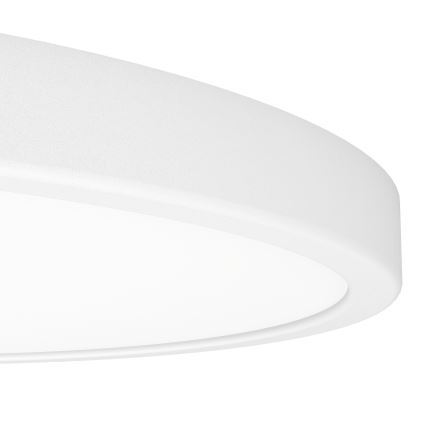 Eglo - Plafonieră LED RGBW dimerizabilă pentru baie LED/17,5W/230V 2700-6500K Ø 39,9 cm IP44 albă