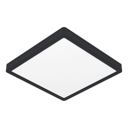 Eglo - Plafonieră LED RGBW dimerizabilă pentru baie LED/17,8W/230V 2700-6500K Ø 39,9 cm IP44 neagră