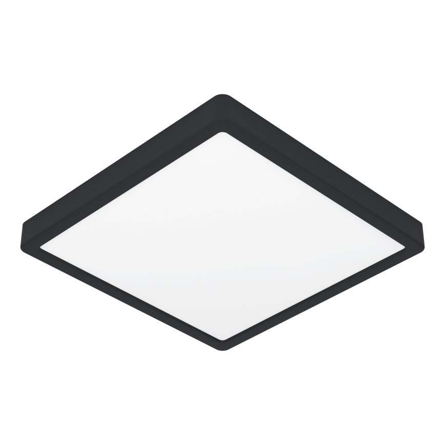 Eglo - Plafonieră LED RGBW dimerizabilă pentru baie LED/17,8W/230V 2700-6500K Ø 39,9 cm IP44 neagră