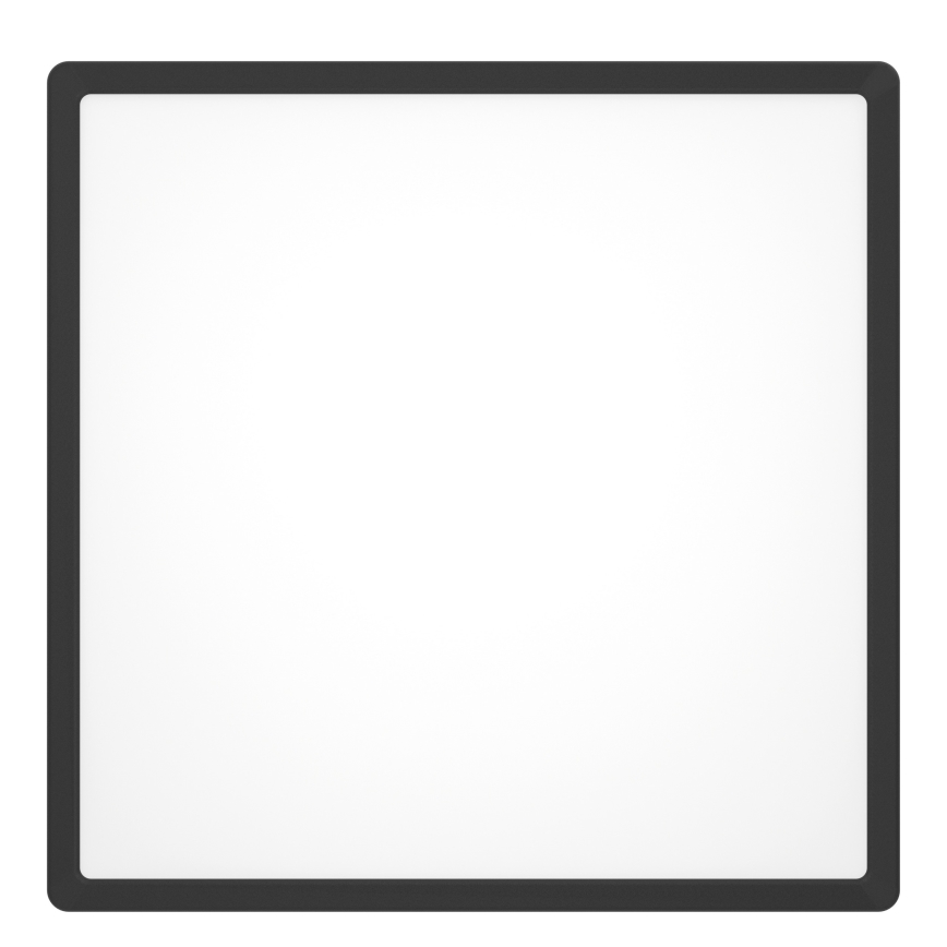 Eglo - Plafonieră LED RGBW reglabilă pentru baie LED/17,8W/230V 2700-6500K 39x39 cm IP44 negru