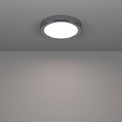 Eglo - Plafonieră LED pentru baie LED/7,5W/230V 2700/4000/6500K diam. 16,6 cm IP44 crom lucios
