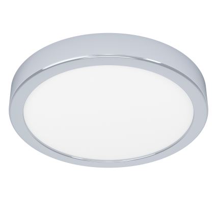 Eglo - Plafonieră LED pentru baie, 11,5W, 230V, 2700/4000/6500K, diam. 21,1 cm, IP44, crom lucios