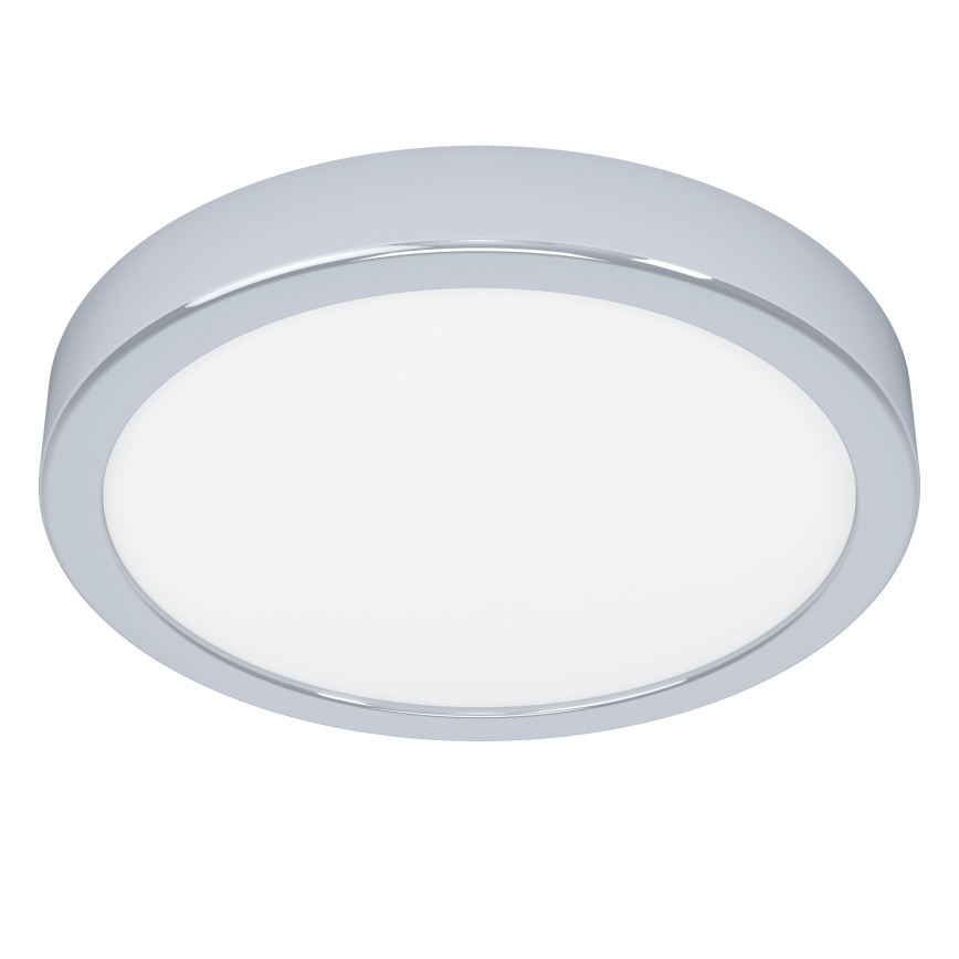 Eglo - Plafonieră LED pentru baie, 11,5W, 230V, 2700/4000/6500K, diam. 21,1 cm, IP44, crom lucios