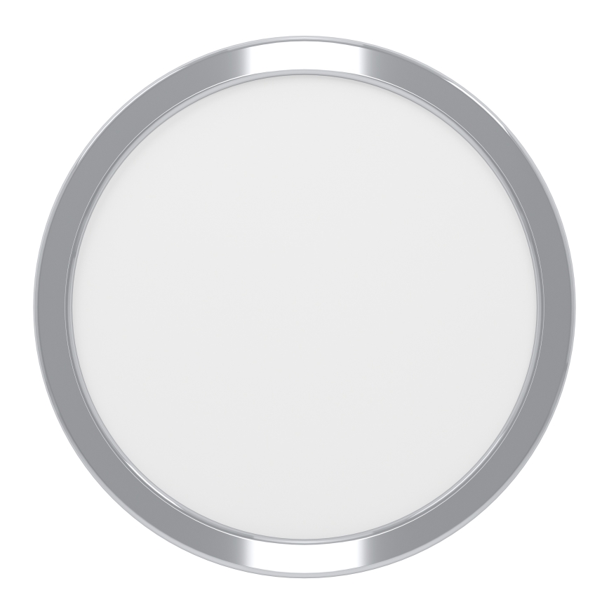 Eglo - Plafonieră LED pentru baie, 11,5W, 230V, 2700/4000/6500K, diam. 21,1 cm, IP44, crom lucios