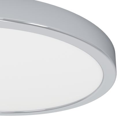 Eglo - Plafonieră LED pentru baie LED/14,2W/230V 2700/4000/6500K Ø 27,8 cm IP44 crom lucios