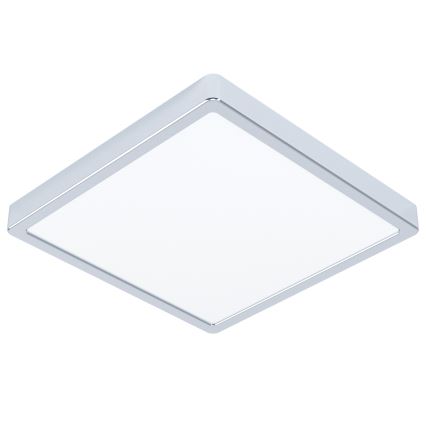 Eglo - Plafonieră LED pentru baie, LED/13W/230V, 2700/4000/6500K, 29x29 cm, IP44, crom lucios