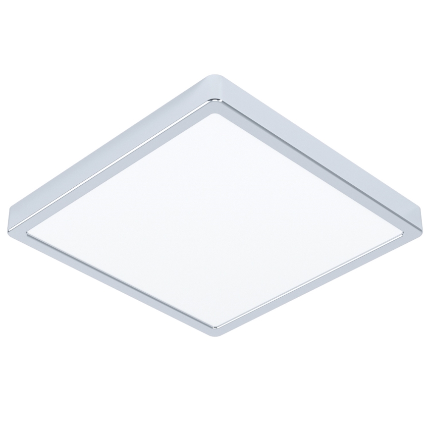 Eglo - Plafonieră LED pentru baie, LED/13W/230V, 2700/4000/6500K, 29x29 cm, IP44, crom lucios