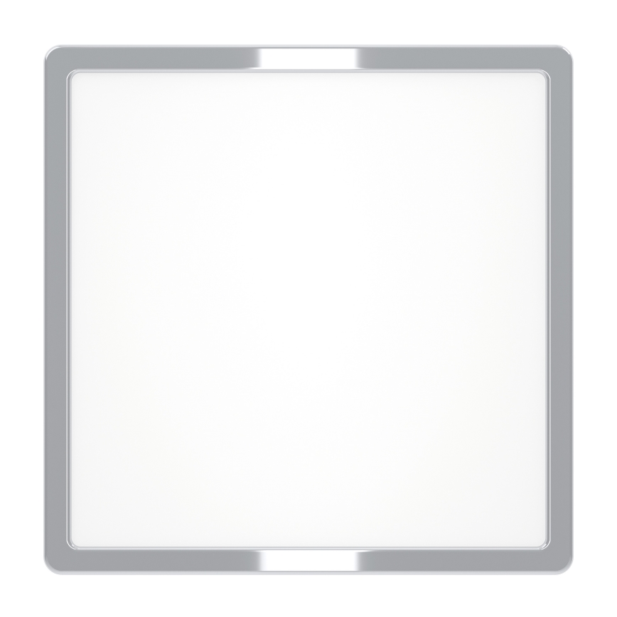 Eglo - Plafonieră LED pentru baie, LED/13W/230V, 2700/4000/6500K, 29x29 cm, IP44, crom lucios