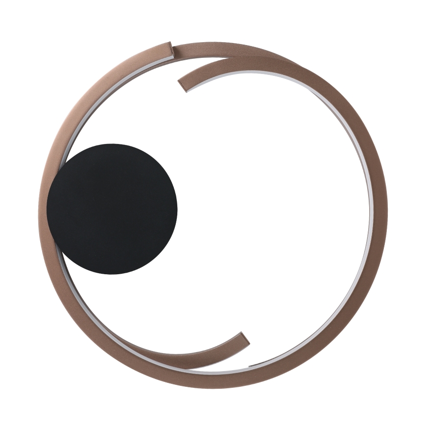 Eglo - Plafonieră LED dimabilă, 2xLED, 20W, 230V, 2700-6500K, Ø 48 cm, finisaj bronz, cu telecomandă