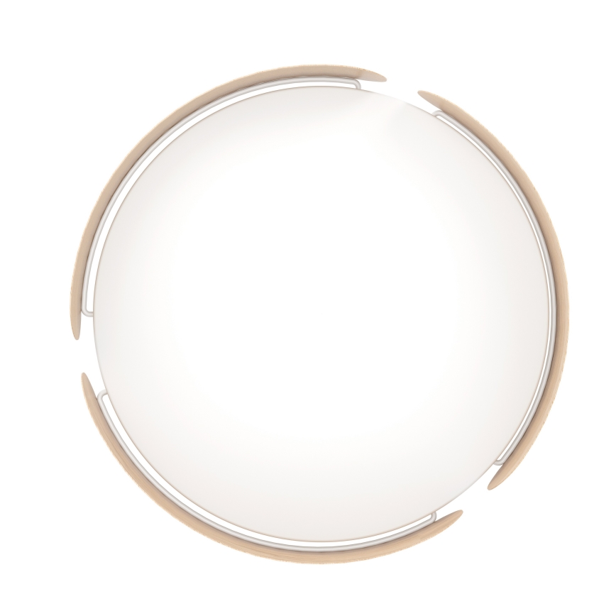 Eglo - Plafonieră LED, 20W/230V, Ø 37 cm, bej