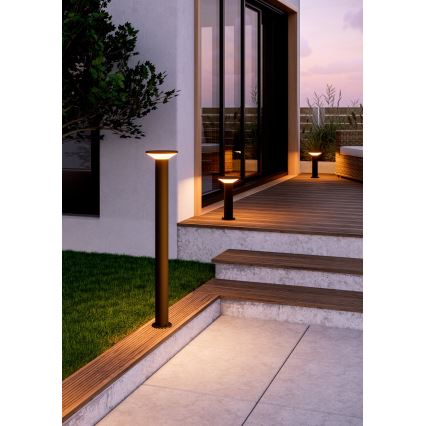 Eglo - Lampă LED de exterior, 10W, 230V, 100 cm, IP44, negru