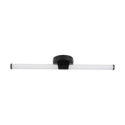 Eglo - Aplica LED pentru oglindă de baie, 11W/230V, 3000/4000/6500K, 60 cm, IP44, negru