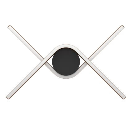 Eglo - Plafonieră LED RGBW dimabilă 2xLED/18W/230V cupru/negru