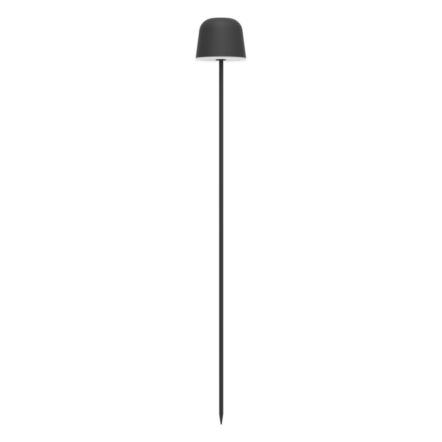 Eglo - Lampă de masă LED reîncărcabilă, tactilă, dimmabilă, pentru exterior, 1,8W/5V, 2500/3000/4000K, 2500 mAh, IP54, negru