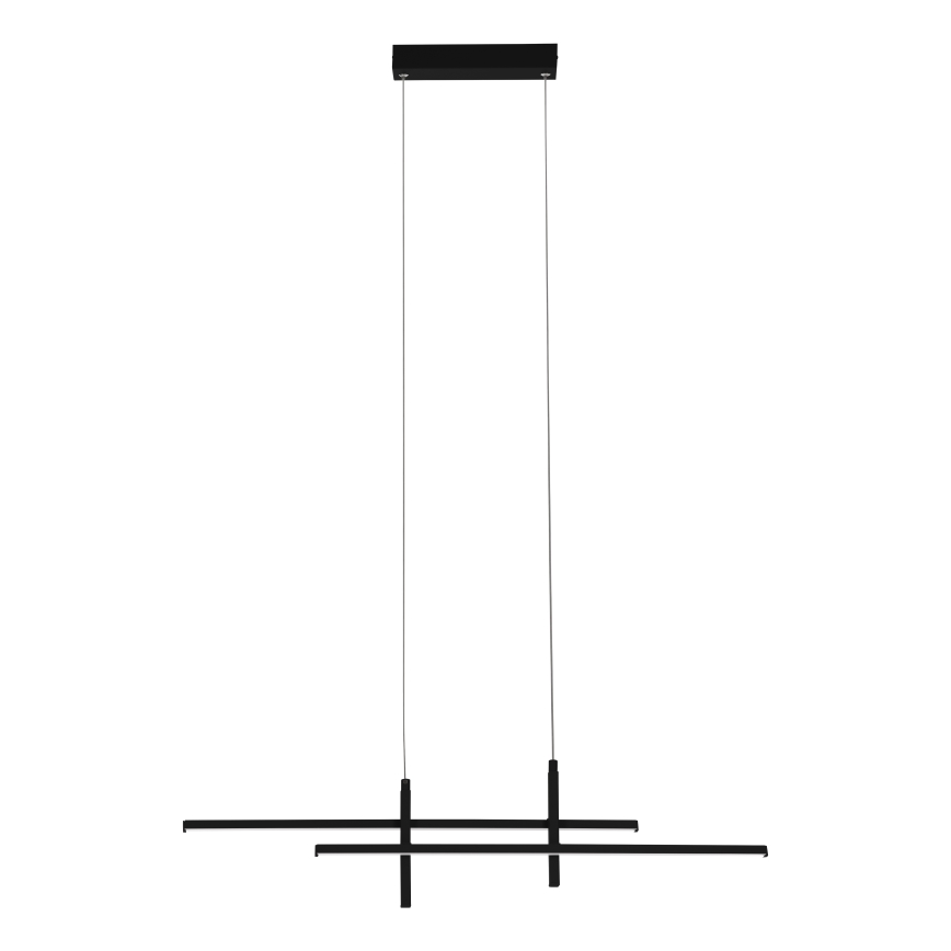 Eglo - Lampă suspendată LED pe cablu, 20 W, 230 V, negru