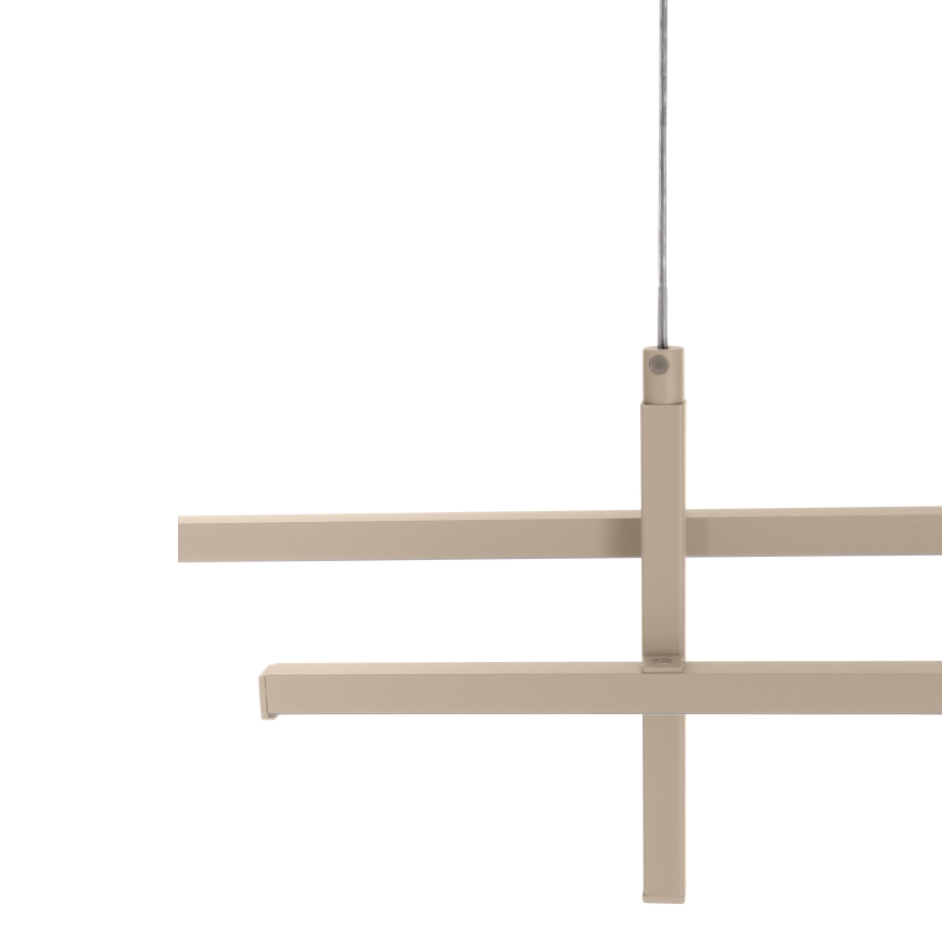 Eglo - Lustră LED suspendată pe cablu LED/20W/230V bej