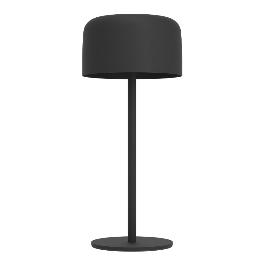 Eglo - Lampă de masă LED solară reîncărcabilă, cu control tactil LED/2,8W/3,7V 1800 mAh IP44 negru