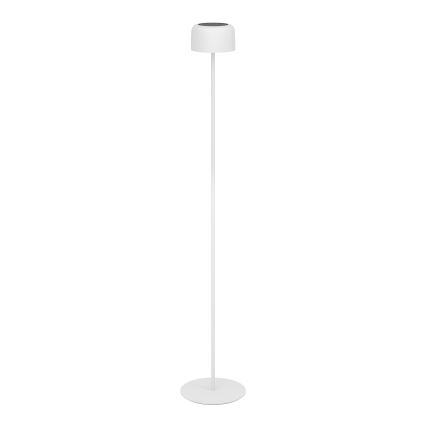 Eglo - Lampă de podea LED solară reîncărcabilă tactilă LED/2,8W/3,7V 1800 mAh IP44 albă