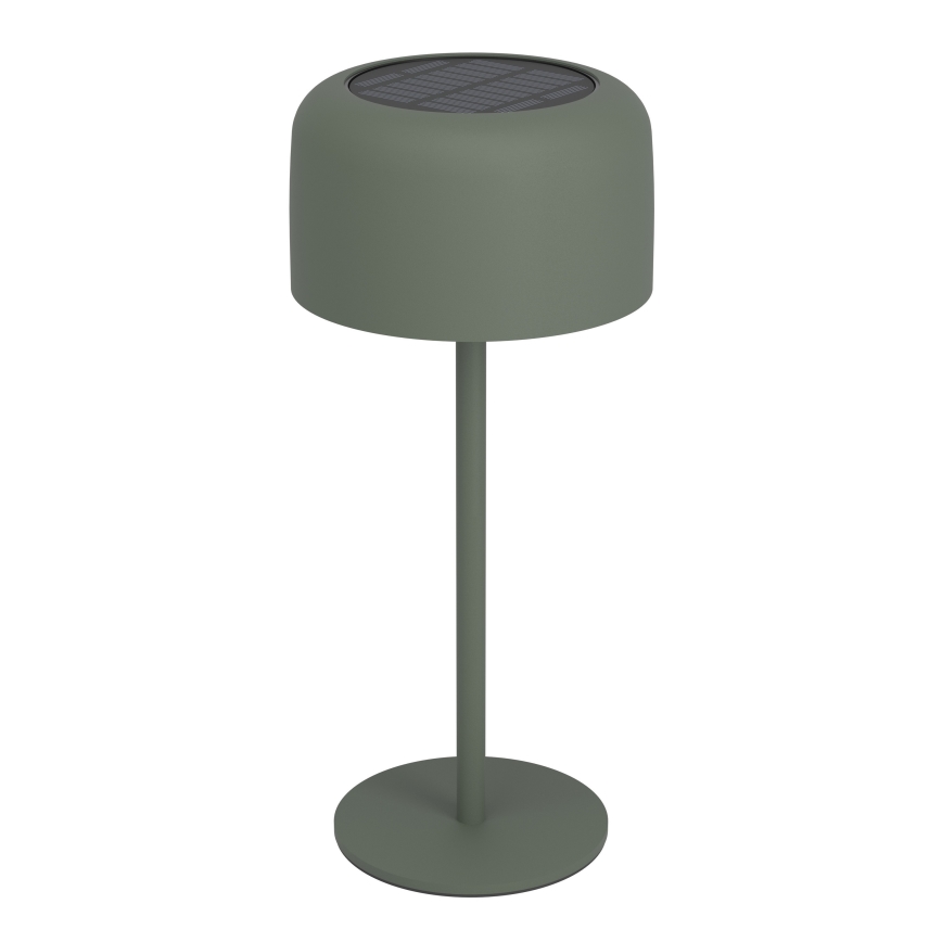 Eglo - Lampă de masă LED cu încărcare solară și control tactil, LED/2,8W/3,7V 1800 mAh IP44, verde