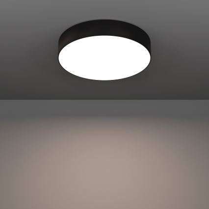 Eglo - Plafonieră LED RGBW dimabilă LED/15W/230V 2700-6500K Ø39 cm negru