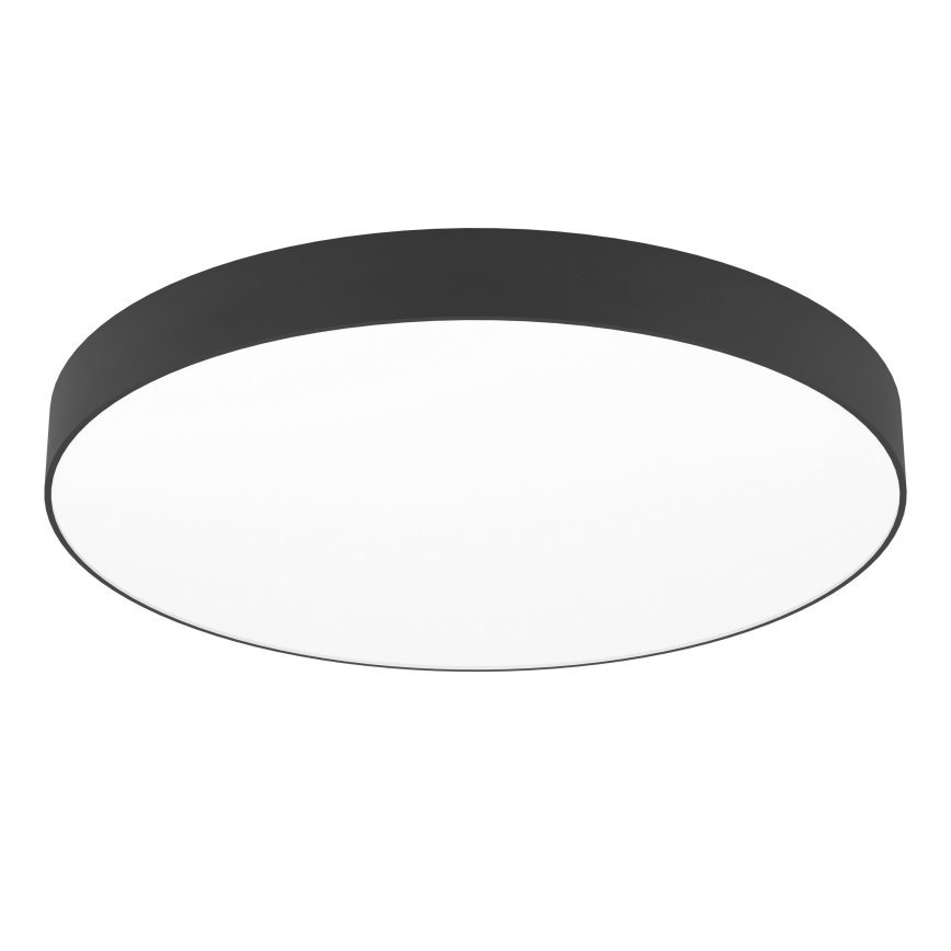 Eglo - Plafonieră LED RGBW dimabilă, 36,5W, 230V, 2700-6500K, Ø 69 cm, negru