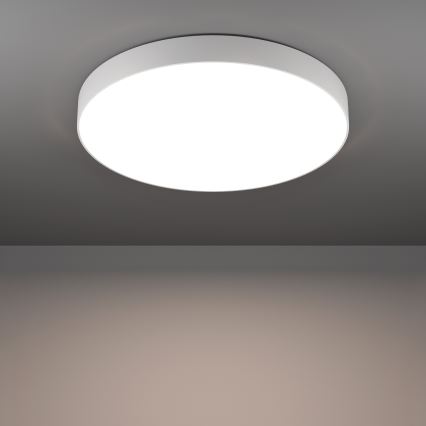 Eglo - Plafonieră LED RGBW compatibilă cu dimmer LED/36,5W/230V 2700-6500K Ø 69 cm albă
