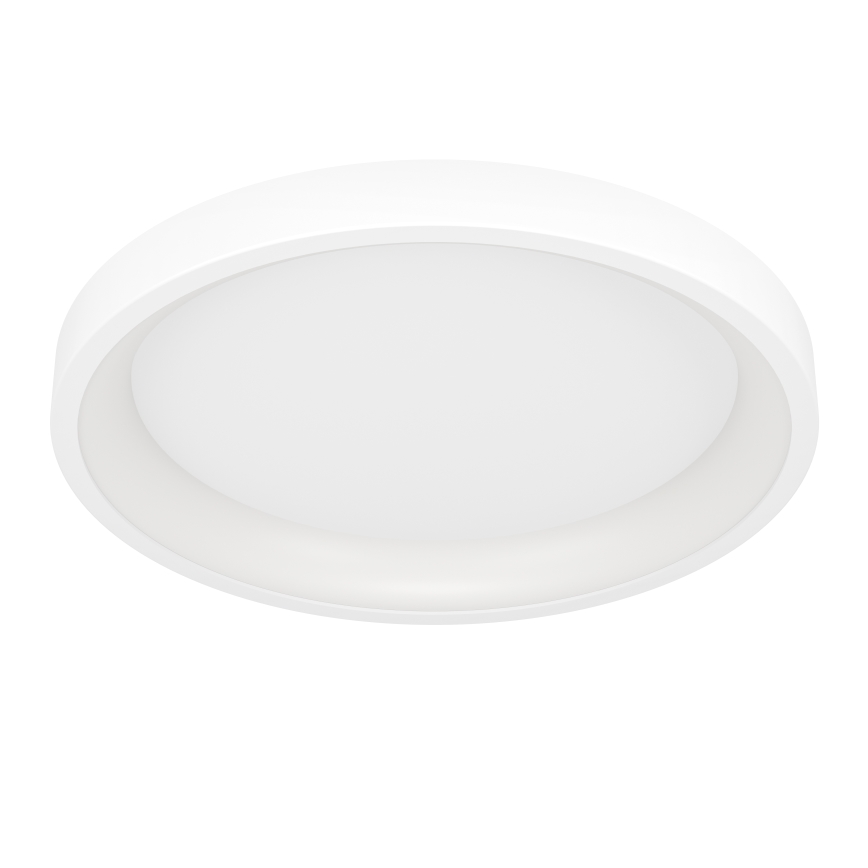 Eglo - Plafonieră LED RGBW dimabilă, 19,6 W, 230 V, 2700-6500 K, Ø35 cm, albă