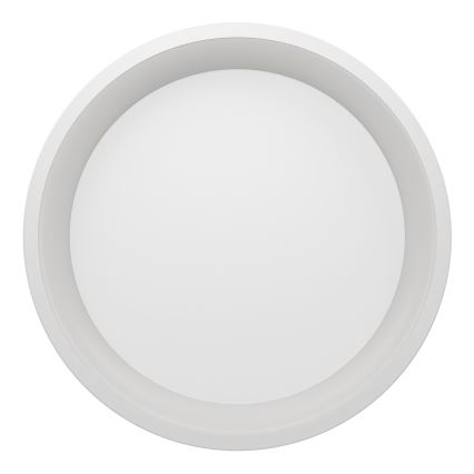 Eglo - Plafonieră LED RGBW dimabilă, 19,6 W, 230 V, 2700-6500 K, Ø35 cm, albă