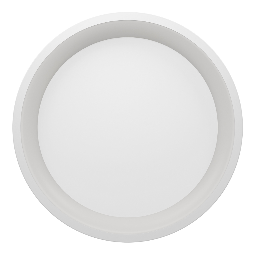 Eglo - Plafonieră LED RGBW dimabilă, 19,6 W, 230 V, 2700-6500 K, Ø35 cm, albă