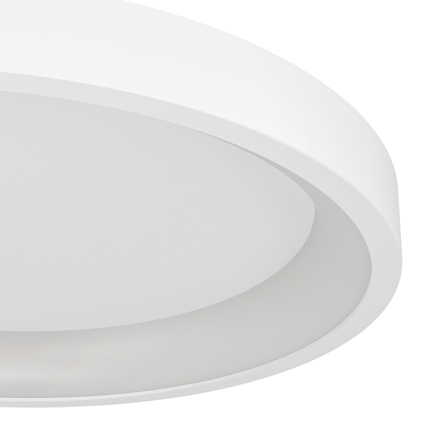 Eglo - Plafonieră LED RGBW dimabilă, 19,6 W, 230 V, 2700-6500 K, Ø35 cm, albă