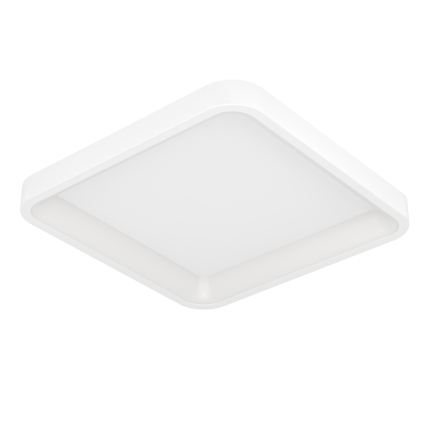 Eglo - Plafonieră LED RGBW reglabilă, 20W, 230V, 2700–6500K, 35 x 35 cm, alb