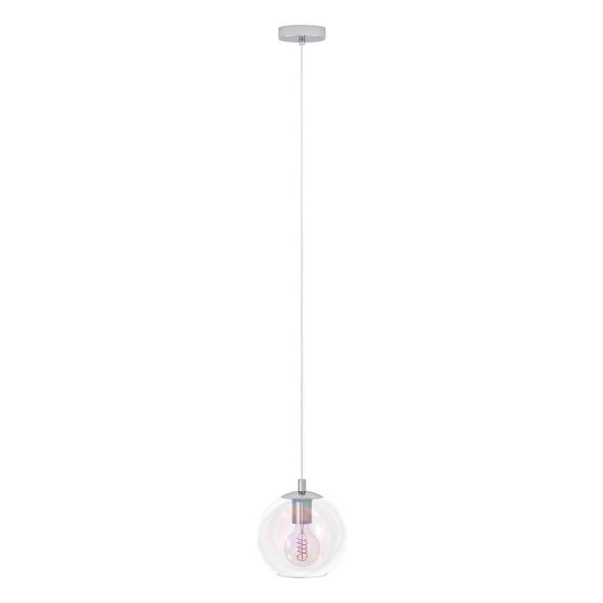 Eglo - Pendul pe cablu, 1xE27/60W/230V, crom lucios