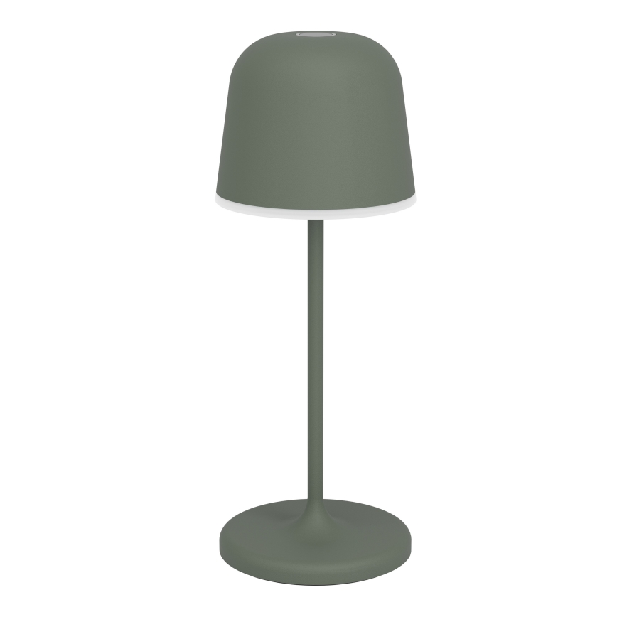 Eglo - Lampă de masă LED reîncărcabilă, tactilă, reglabilă pentru exterior LED/1,8W/5V 2500/3000/4000K 2500 mAh IP54 verde