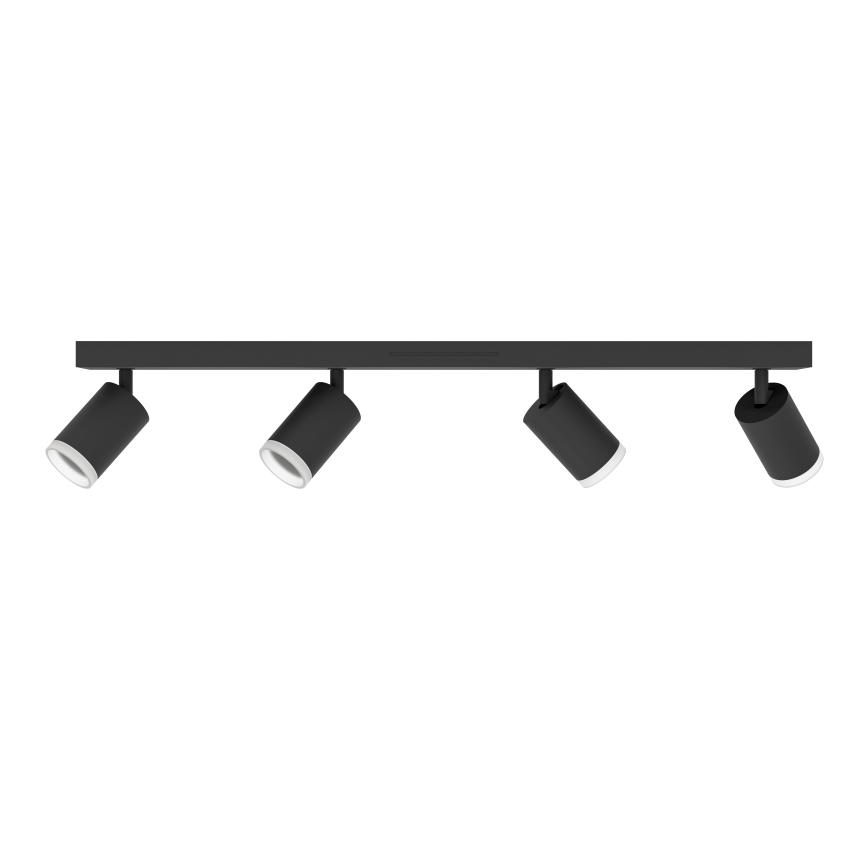 Eglo - Spot LED RGBW dimerizabil 4xLED/3,7W/230V 2700-6500K negru