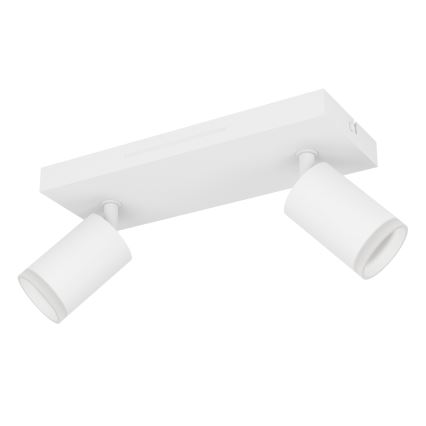 Eglo - Spot LED RGBW dimerizabil 2xLED/3,7W/230V 2700-6500K alb