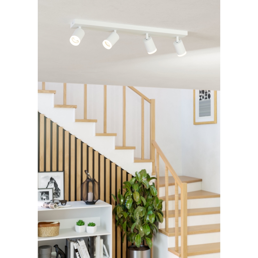 Eglo - Spot LED RGBW reglabil 4xLED/3,7W/230V 2700-6500K alb