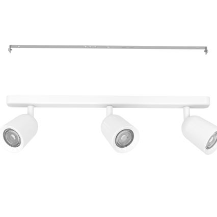 Eglo - Spot orientabil 3 x GU10 / 10W / 230V, alb