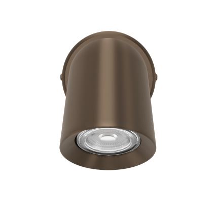 Eglo - Aplică spot de perete 1xGU10/5W/230V, bronz