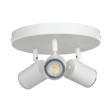 Eglo - Spot pentru baie, 3x GU10, 5W, 230V, IP44, alb