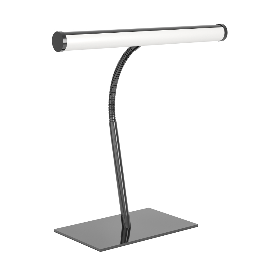 Eglo - Lampă LED de birou tactilă și dimerizabilă LED/5W/230V 2700/4000/6500K negru crom