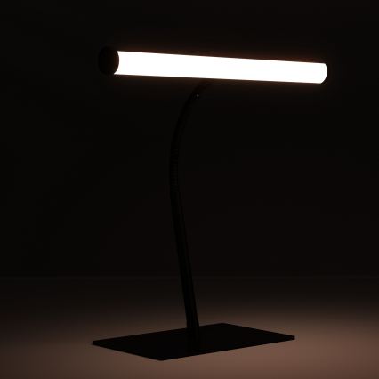 Eglo - Lampă LED de birou tactilă și dimerizabilă LED/5W/230V 2700/4000/6500K negru crom