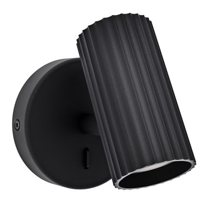 Eglo - Aplica spot pentru perete 1xGU10/5W/230V, neagră