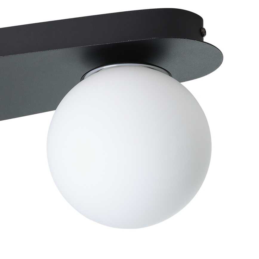 Eglo - Plafonieră LED pentru baie 3xG9/4,2W/230V IP44 neagră