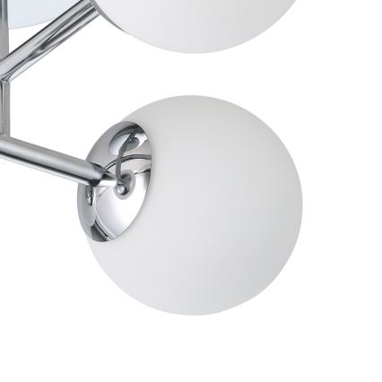 Eglo - Plafonieră LED aplicată pentru baie 4xG9/4,2W/230V IP44 crom lucios