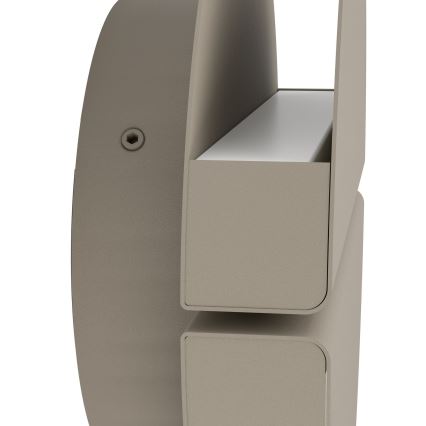 Eglo - Aplică LED de exterior, 4,5W/230V, 2700/4000/6500K, IP44, bej