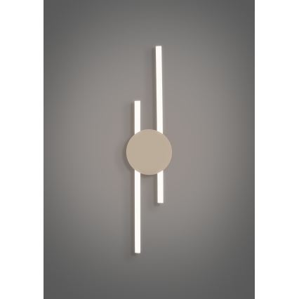 Eglo - Aplică de perete LED/20W/230V + LED/0,91W bej