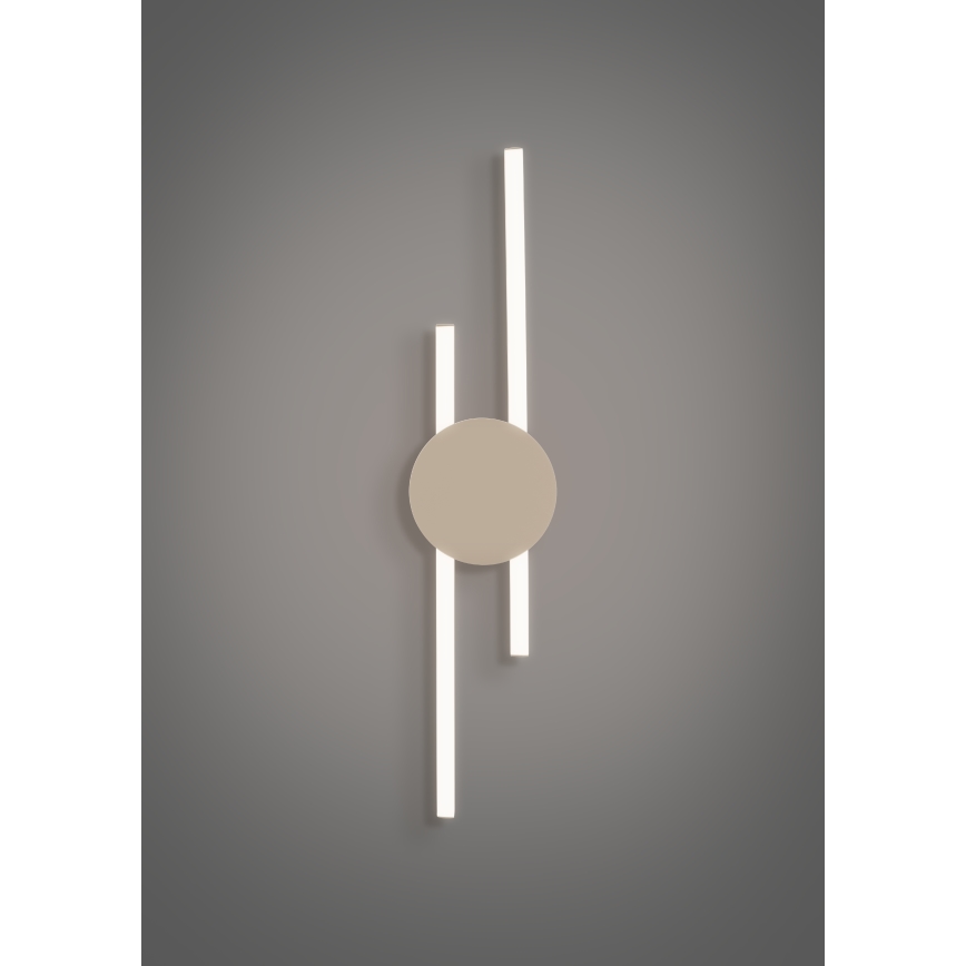 Eglo - Aplică de perete LED/20W/230V + LED/0,91W bej