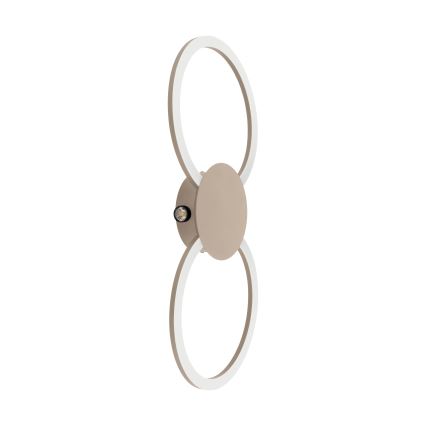 Eglo - Aplica de perete LED/20W/230V + LED/0,91W bej