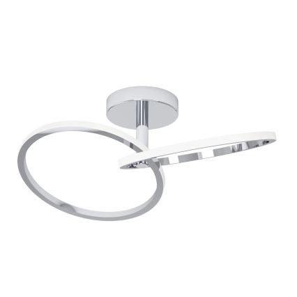 Eglo - Plafonieră LED 12W, 230V, 2700/4000/6500K, crom lucios