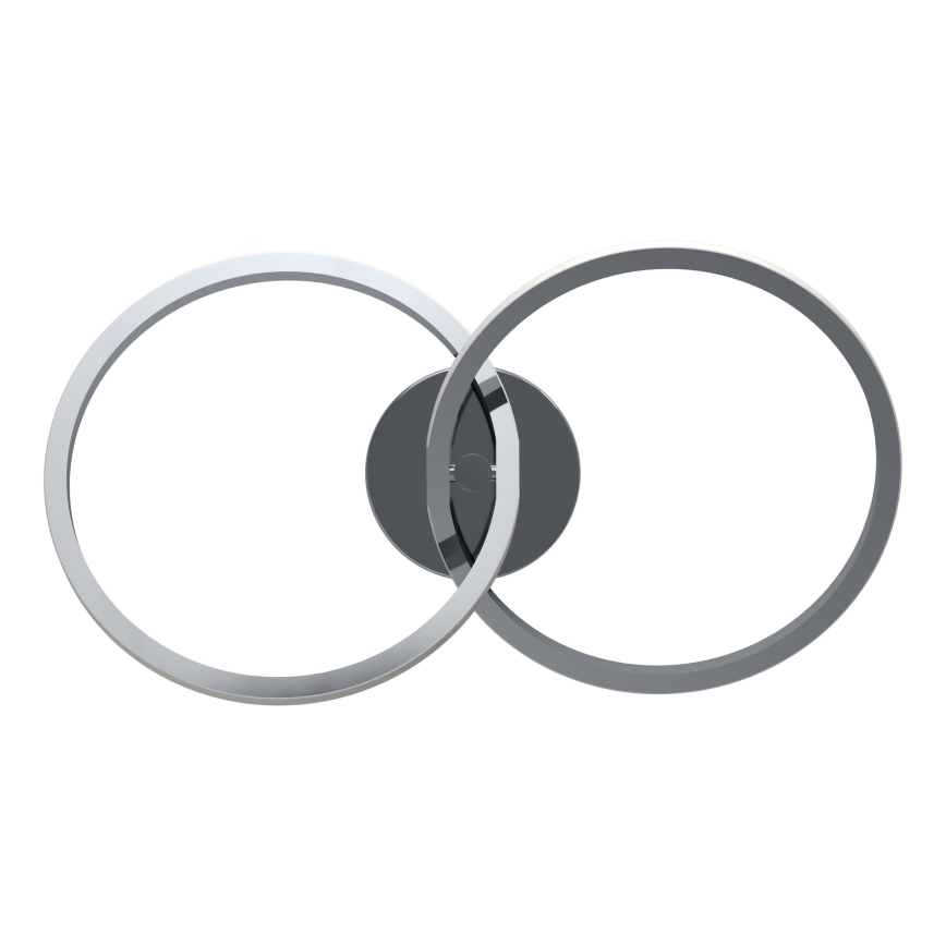 Eglo - Plafonieră LED 12W, 230V, 2700/4000/6500K, crom lucios